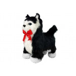 Interaktívna mačka - kráča, mňauká - čierna